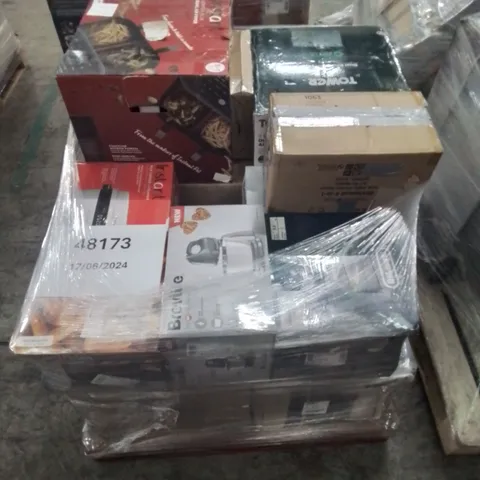 PALLET OF APPROXIMATELY 17 UNPROCESSED RAW RETURN HOUSEHOLD AND ELECTRICAL GOODS TO INCLUDE;