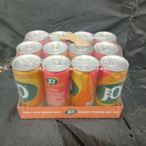 SEALED PACK OF 12 J20 ORANGE AND PASSION FRUIT - COLLECTION ONLY 