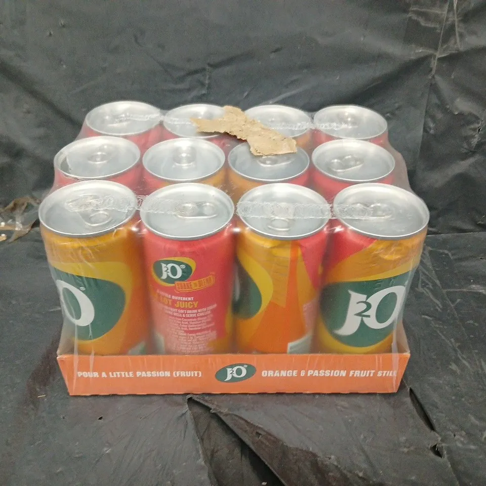 SEALED PACK OF 12 J20 ORANGE AND PASSION FRUIT - COLLECTION ONLY 