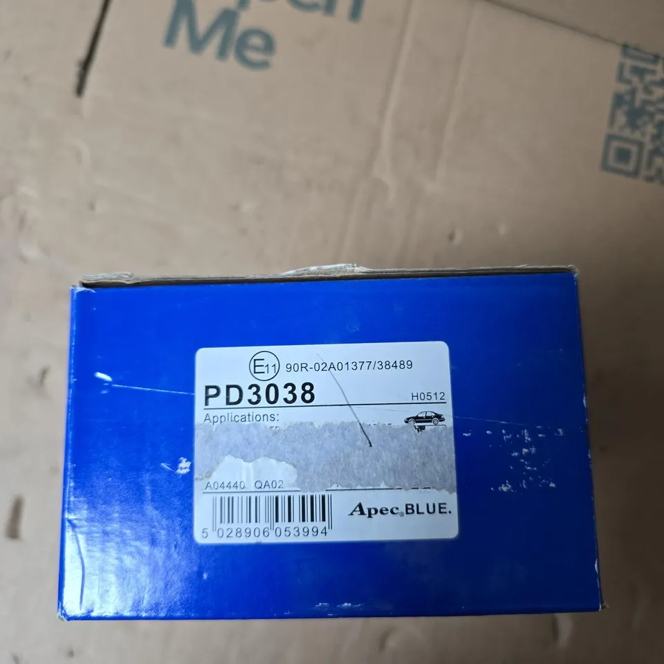 APEC BLUE BRAKE PADS – COMPLETE AXLE SET (PD3038)