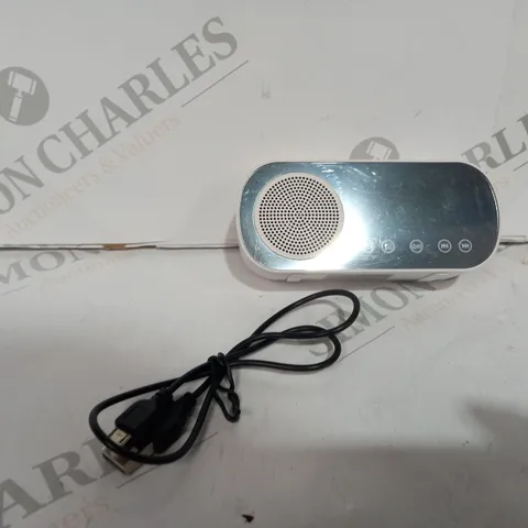 BOXED DIGITAL CLOCK & BLUETOOTH SPEAKER