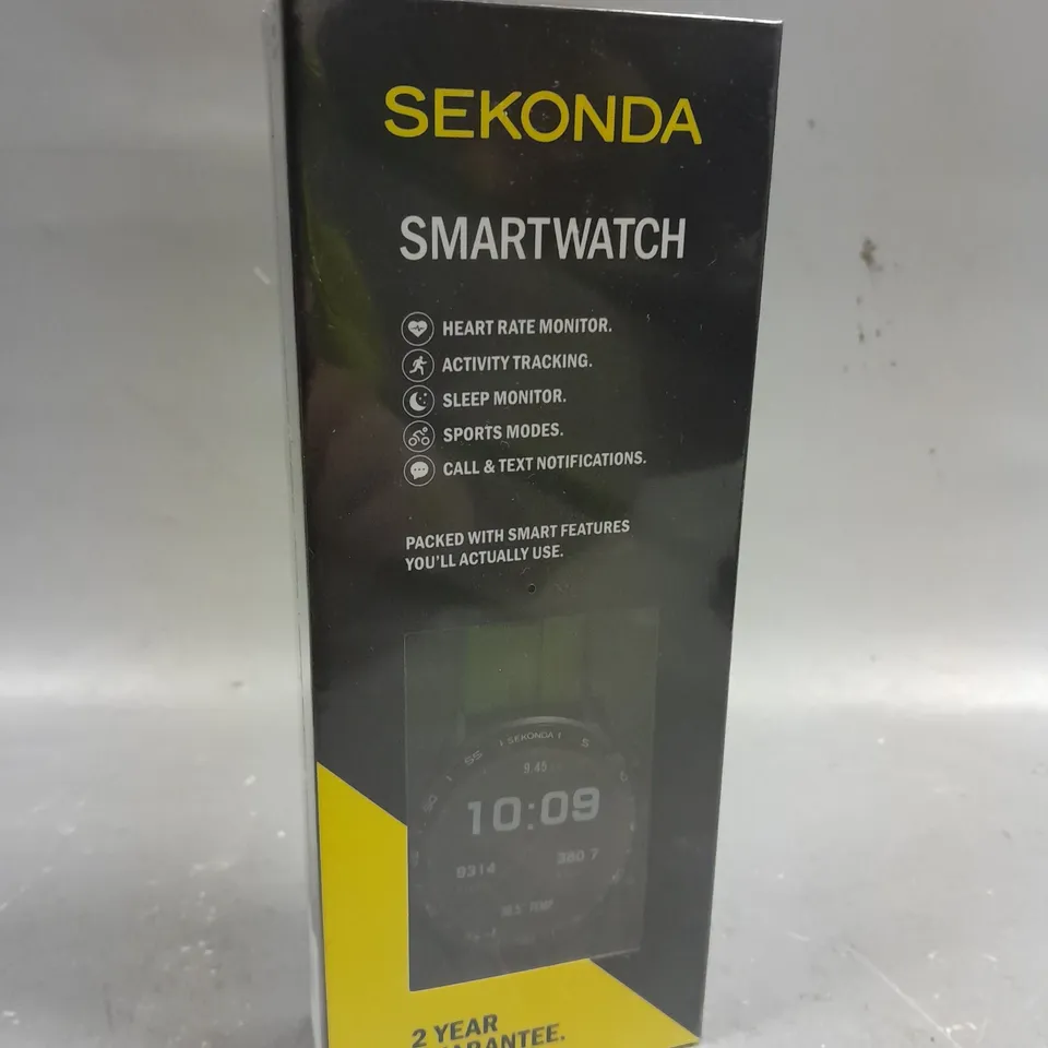 BOXED SEALED SEKONDA ACTIVITY TRACKER SMARTWATCH 