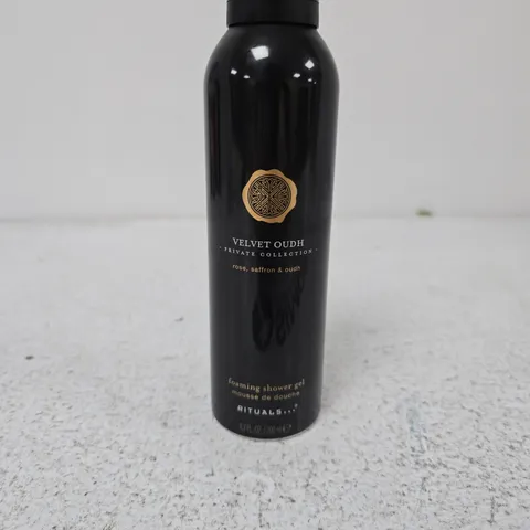 RITUALS VELVET OUDH FOAMING SHOWER GEL – PRIVATE COLLECTION, 200 ML