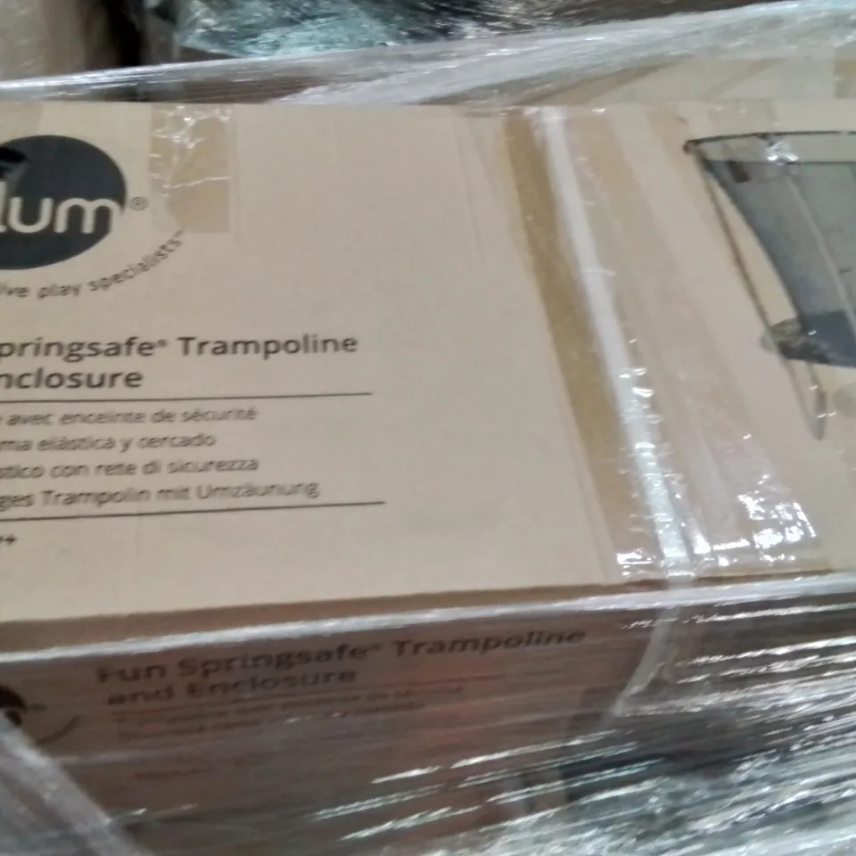 PALLET CONTAINING APPROXIMATELY 5 TRAMPOLINES 