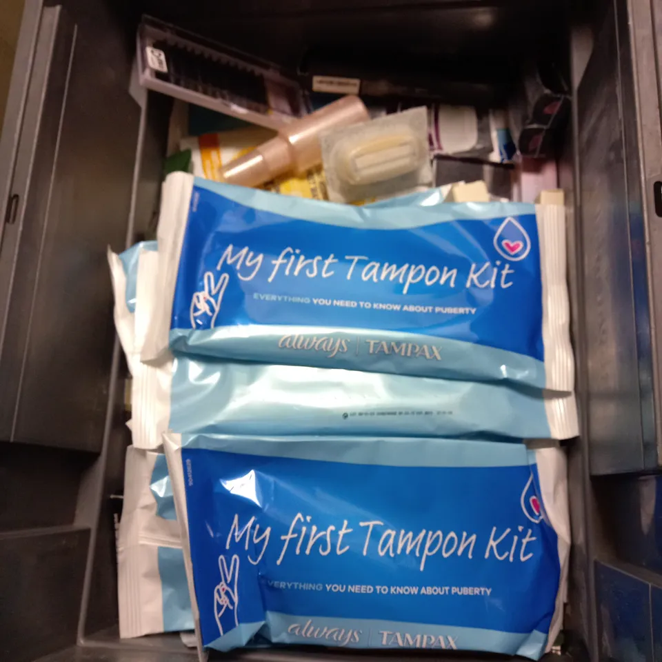 LOT OF HOUSEHOLD ITEMS TO INCLUDE PIERCING AFTER CARE SPRAY, MARIO BADESCU FACIAL SPRAY, ETC