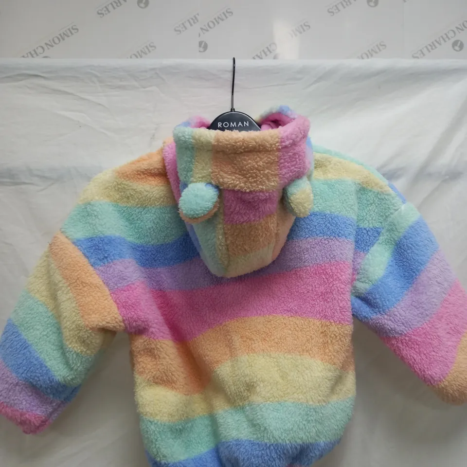 NEXT TEDDY BORG FLEECE ZIP THROUGH JACKET 4-5YRS