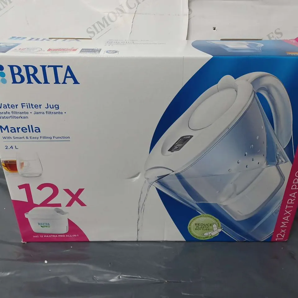 BOXED AND SEALED BRITA WATER FIRLTER JUG