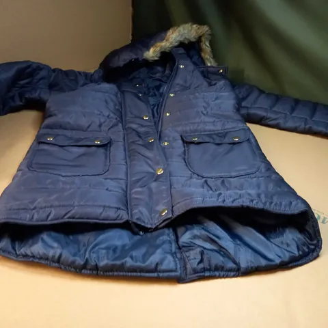 DESIGNER NAVY PADDED WINTER JACKET
