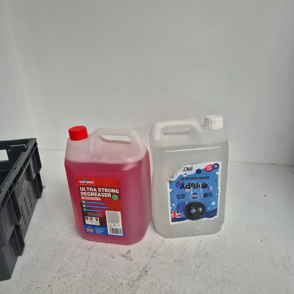 5L ULTRA STRONG DEGREASER + 5L ADBLUE