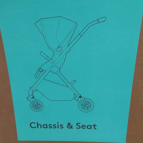 BOXED SILVER CROSS DUNE CHASSIS & SEAT - STONE