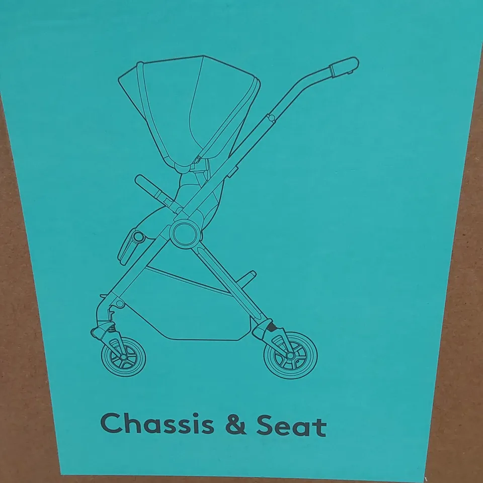 BOXED SILVER CROSS DUNE CHASSIS & SEAT - STONE 