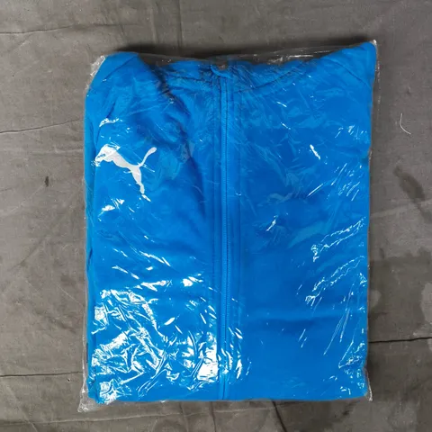 BAGGED KIDS PUMA HOODIE IN BLUE SIZE 15-16 YEARS