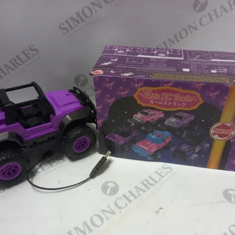 BOXED GIRLS RC TRUCK IN PURPLE