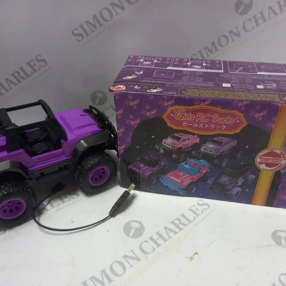BOXED GIRLS RC TRUCK IN PURPLE