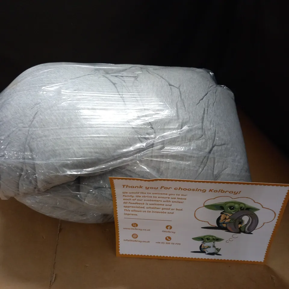 BAGGED KOLBRAY GREY PREGNANCY PILLOW