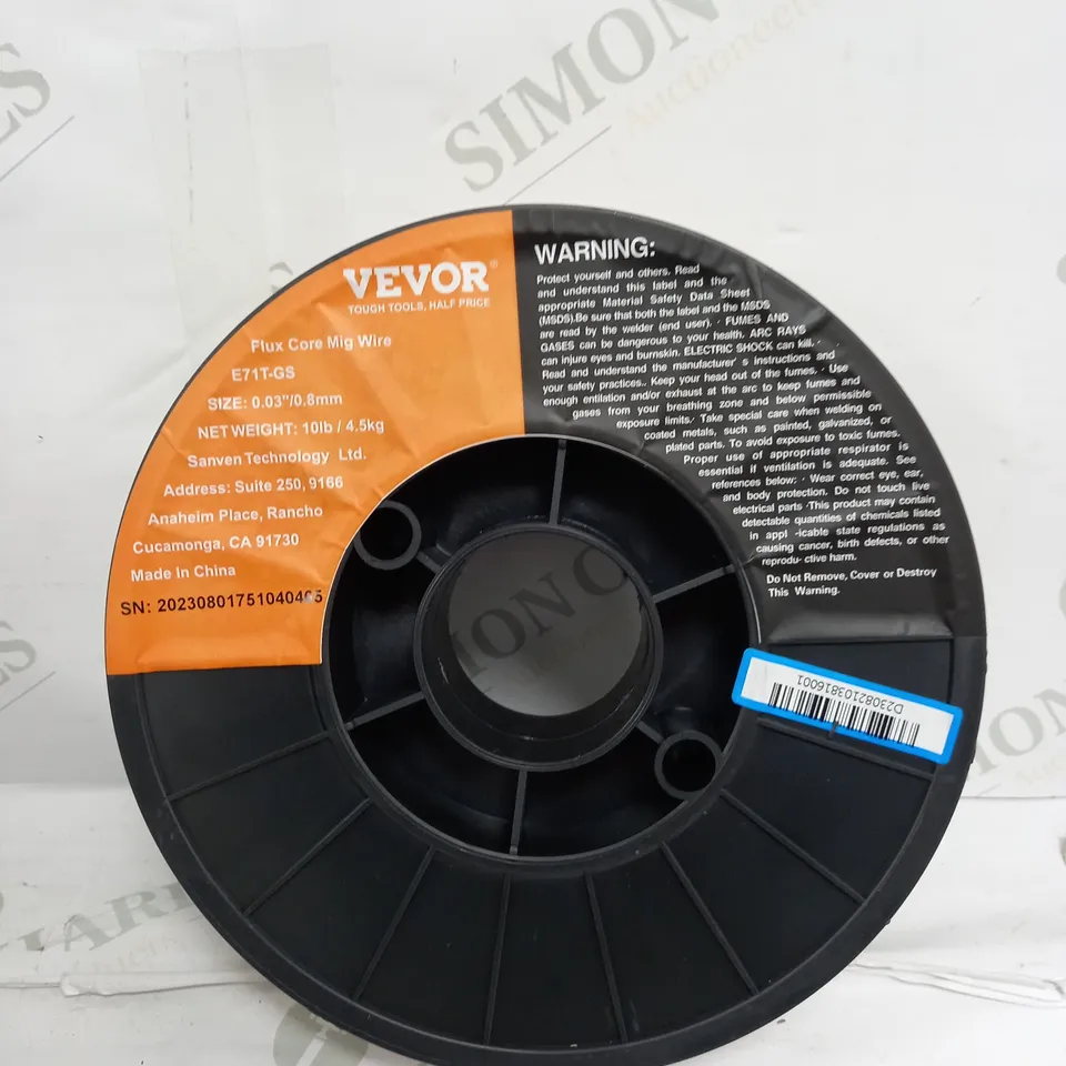 VEVOR FLUX CORE WELDING WIRE