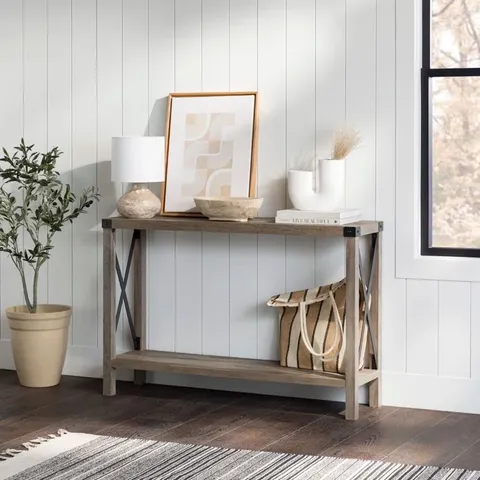 BOXED BELLA 117CM CONSOLE TABLE