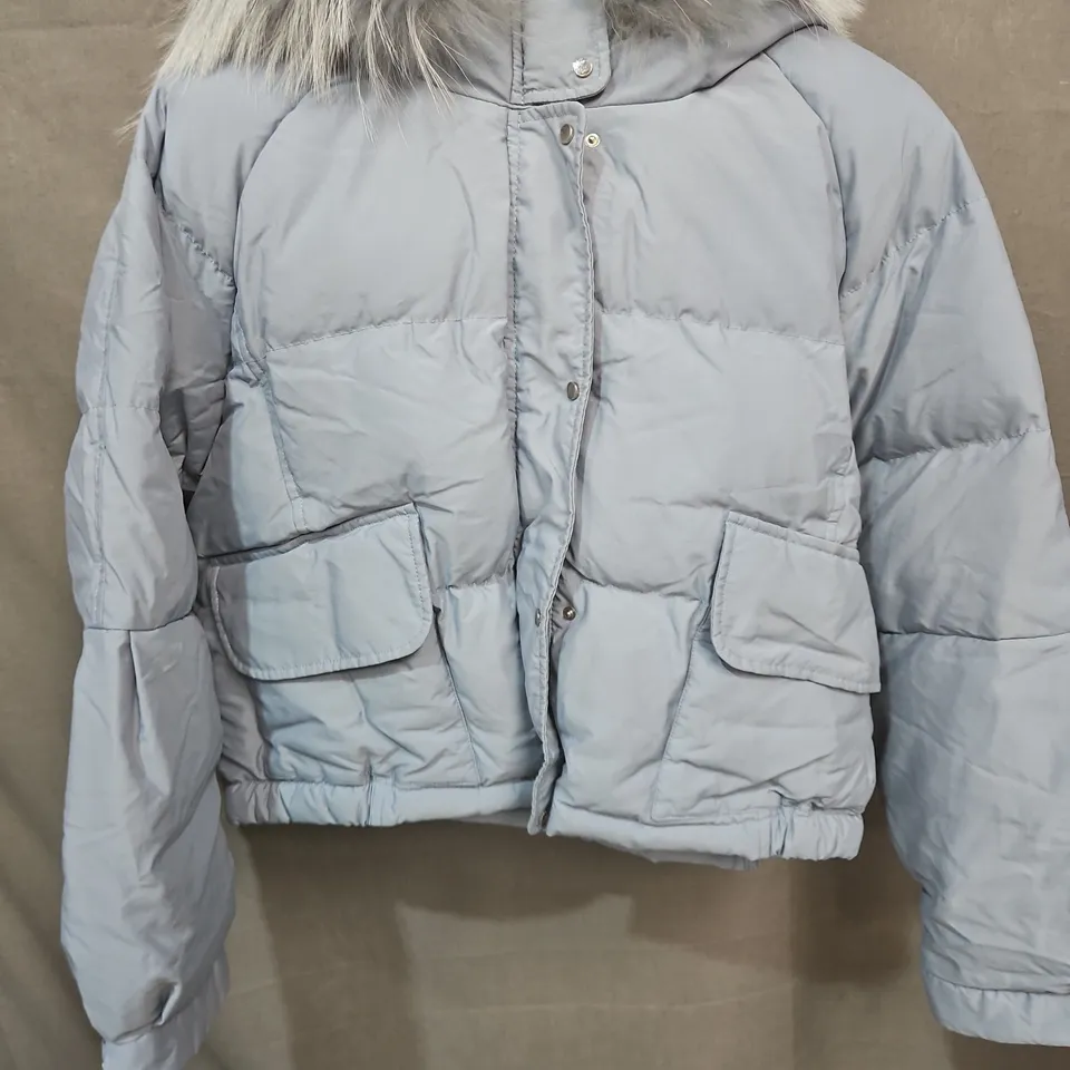 BANANA BABY PADDED JACKET – LIGHT BLUE, SIZE M