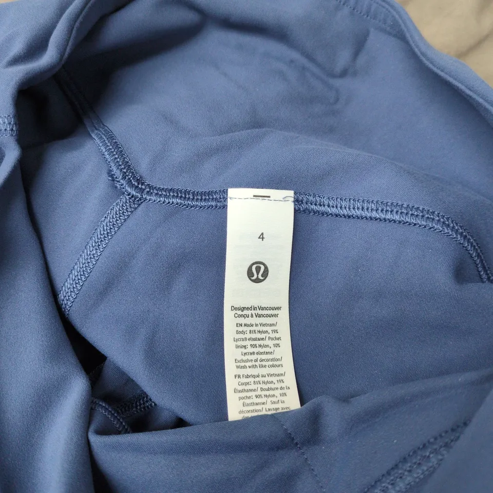 LULULEMON SIZE 4 BLUE ALIGN JOGGER REGULAR WITH TAGS