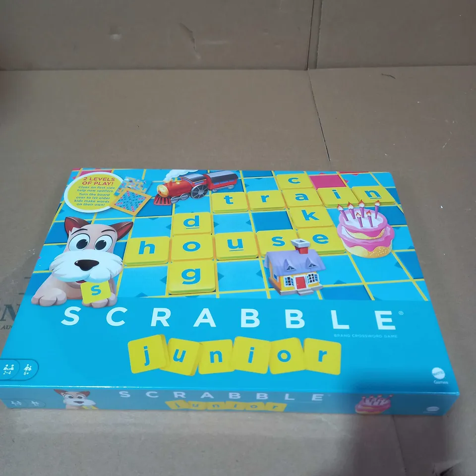 SEALED SCRABBLE JUNIOR BOARD GAME RRP £21.99