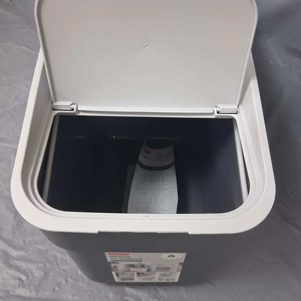 SIX BRAND NEW BOXED CURVER READY TO COLLECT WASTE SEPARATION BINS
