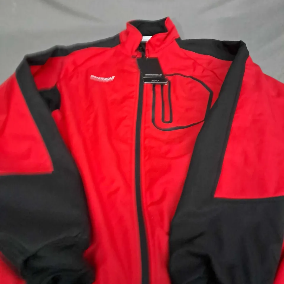 BERGRISAR MENS CYCLING JACKET IN RED - MEDIUM