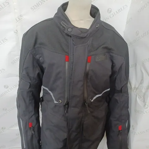 OXFORD MONDIAL LAMINATE JACKET - TECH BLACK XL