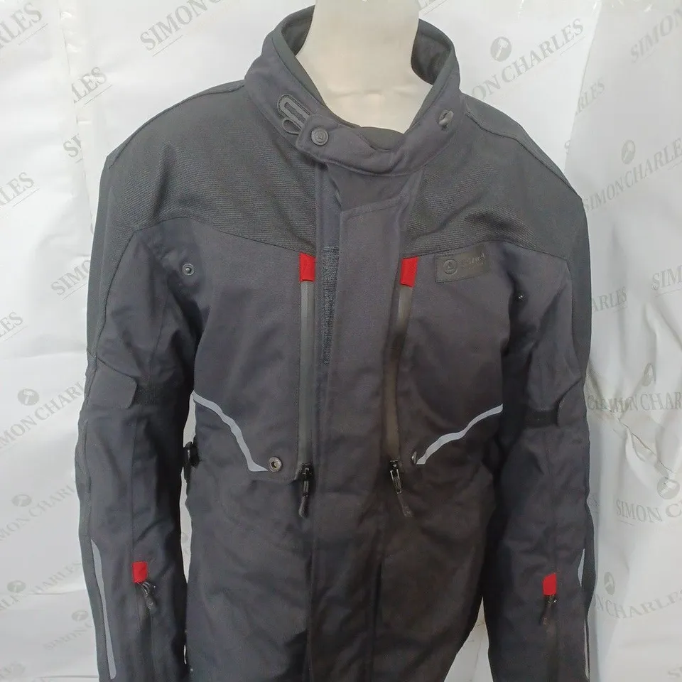 OXFORD MONDIAL LAMINATE JACKET - TECH BLACK XL