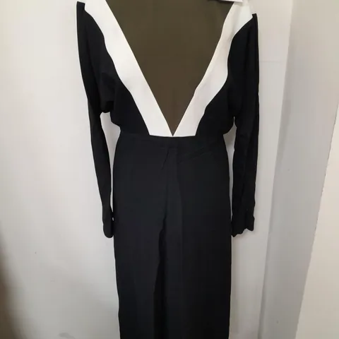 VICTORIA BECKHAM LONG SLEEVE DRESS - UK 6