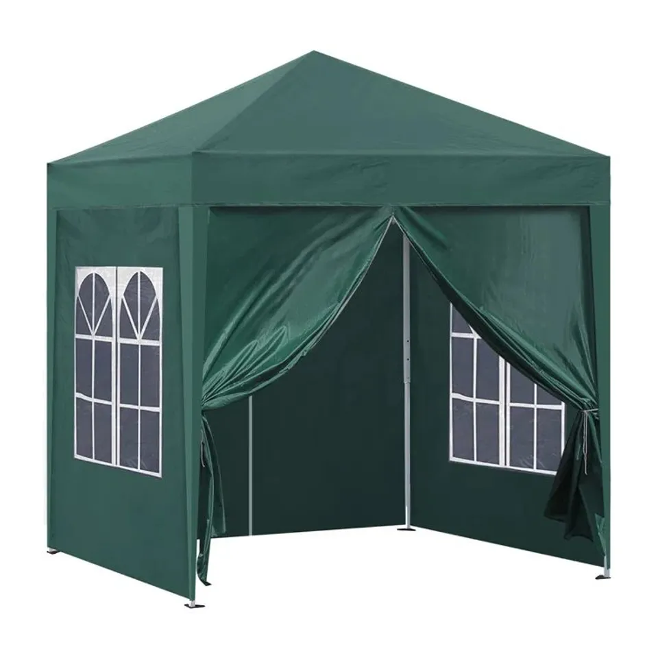 BOXED ANBERLYN 3M × 3M STEEL POP-UP GAZEBO 