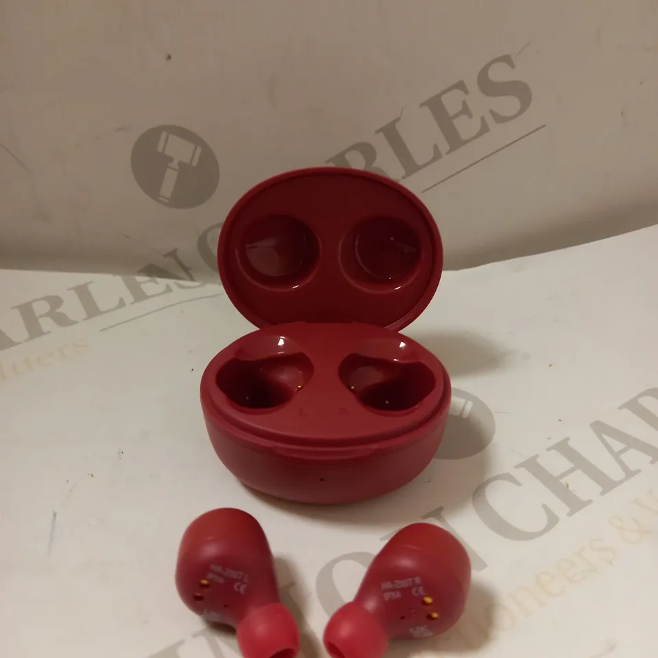 JVC GUMY MINI TRUE WIRELESS EARBUDS - RED