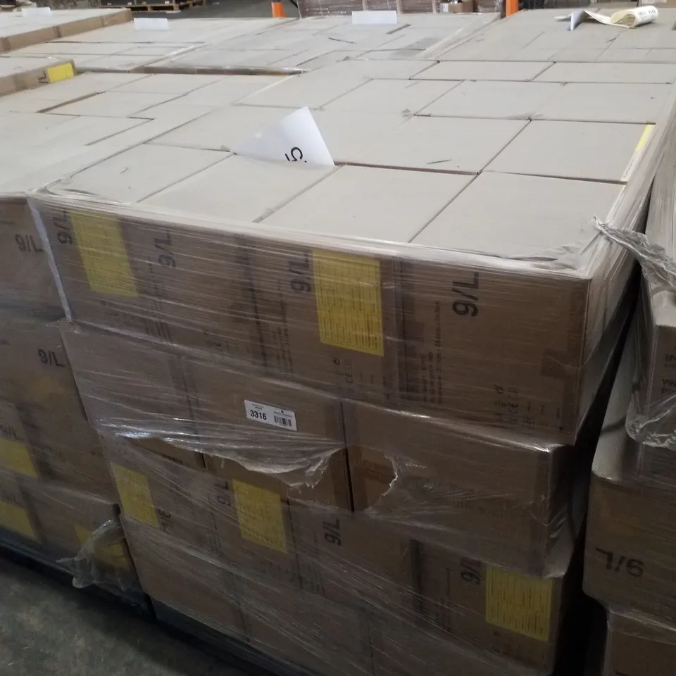PALLET CONTAINING APPROXIMATELY 600 INTCO VINYL GLOVES 100PK LARGE