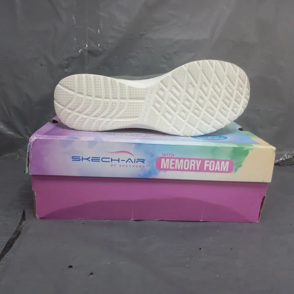 SKECH-AIR BY SKECHERS TRAINERS GREY SIZE 8
