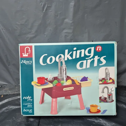 BOXED COOKING ARTS KITCHEN PLAY SET 