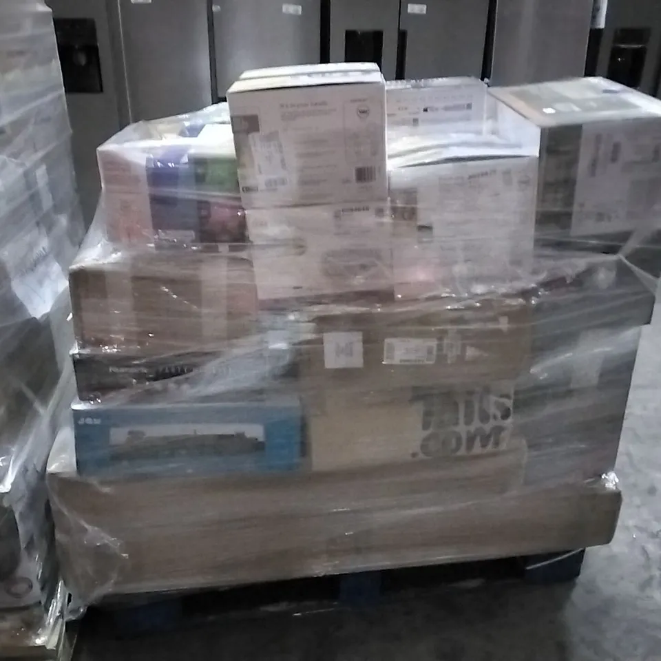 PALLET OF APPROXIMATELY 20 UNPROCESSED RAW RETURN HOUSEHOLD AND ELECTRICAL GOODS TO INCLUDE;