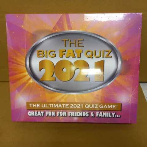 THE BIG FAT QUIZ 2021 QUIZ GAME
