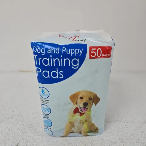 DOG AND PUPPY TRAINING PADS – 50 PACK