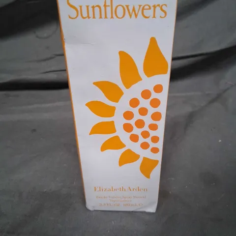 BOXED AND SEALED ELIZABETH ARDEN SUNFLOWERS EAU DE TOILETTE 100ML