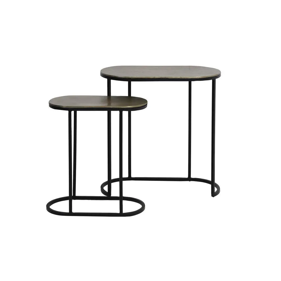 BOXED HOYER 2 PIECE NEST OF TABLES (1 BOX)