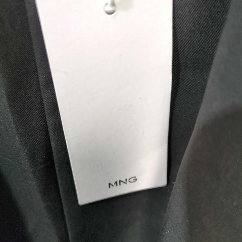 MNG BLACK SLEEVELESS DRAPED JUMPSUIT – SIZE M