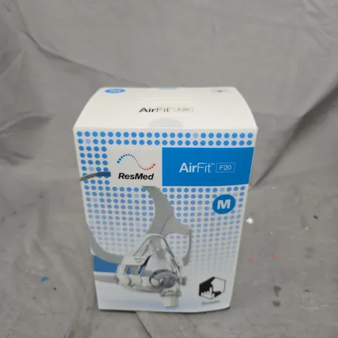 RESMED AIRFIT F20 FULL FACE MASK – BOXED