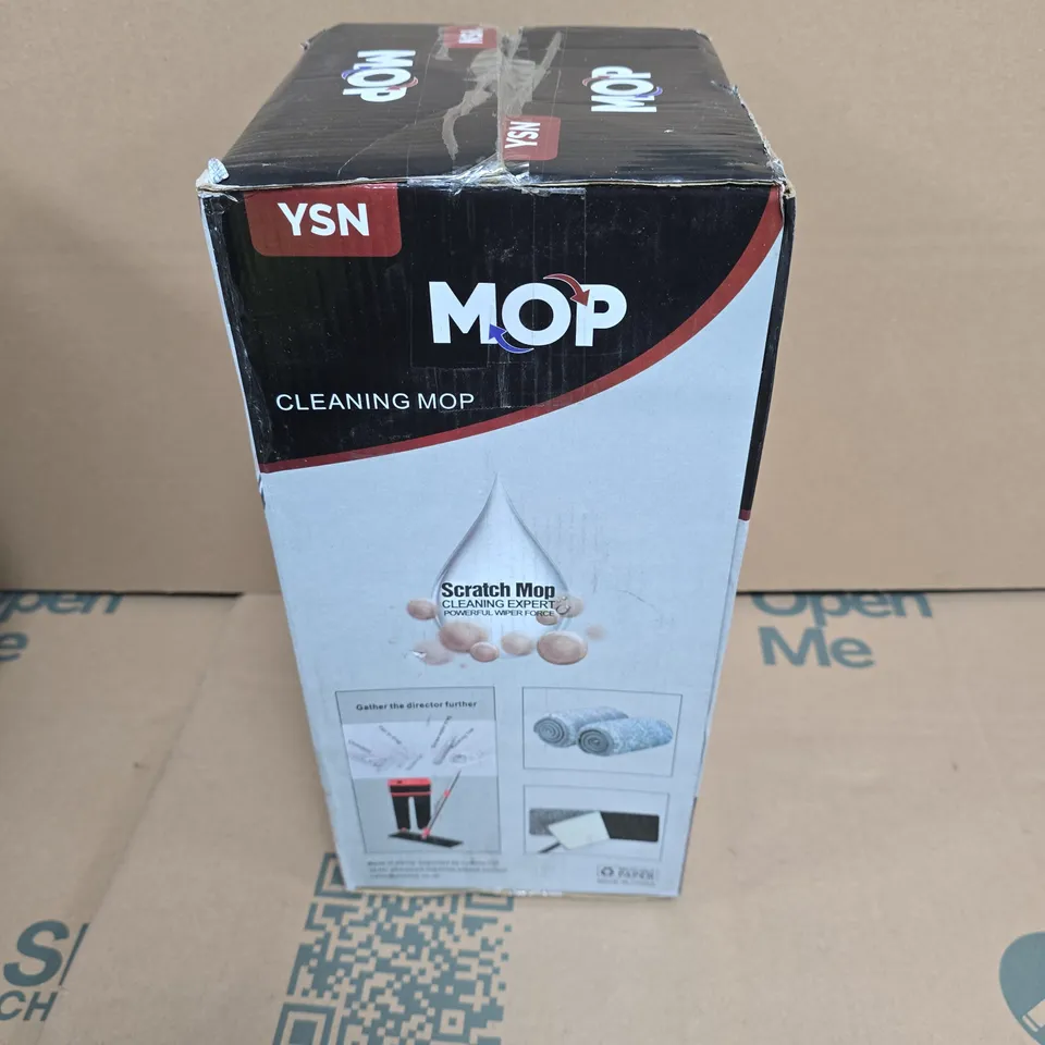YSN MOP – FLAT MOP & BUCKET, 5L CAPACITY, TWO MOP HEADS INCLUDED