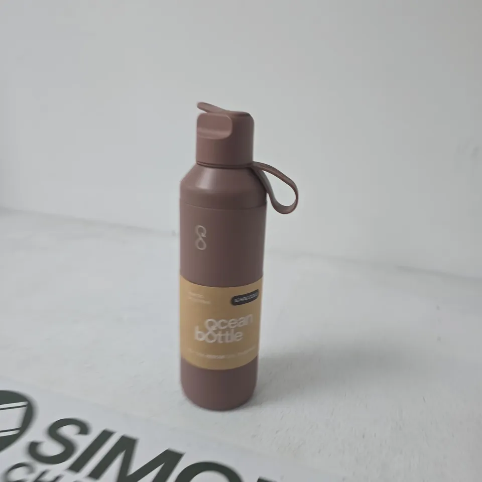 OCEAN BOTTLE STAINLESS STEEL WATER BOTTLE – BROWN