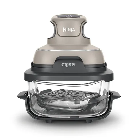OUTLET NINJA CRISPI 4-IN-1 PORTABLE GLASS AIR FRYER