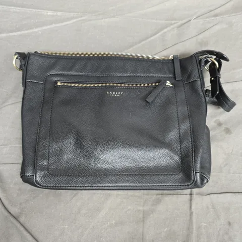 RADLEY LONDON BLACK LEATHER CROSSBODY BAG