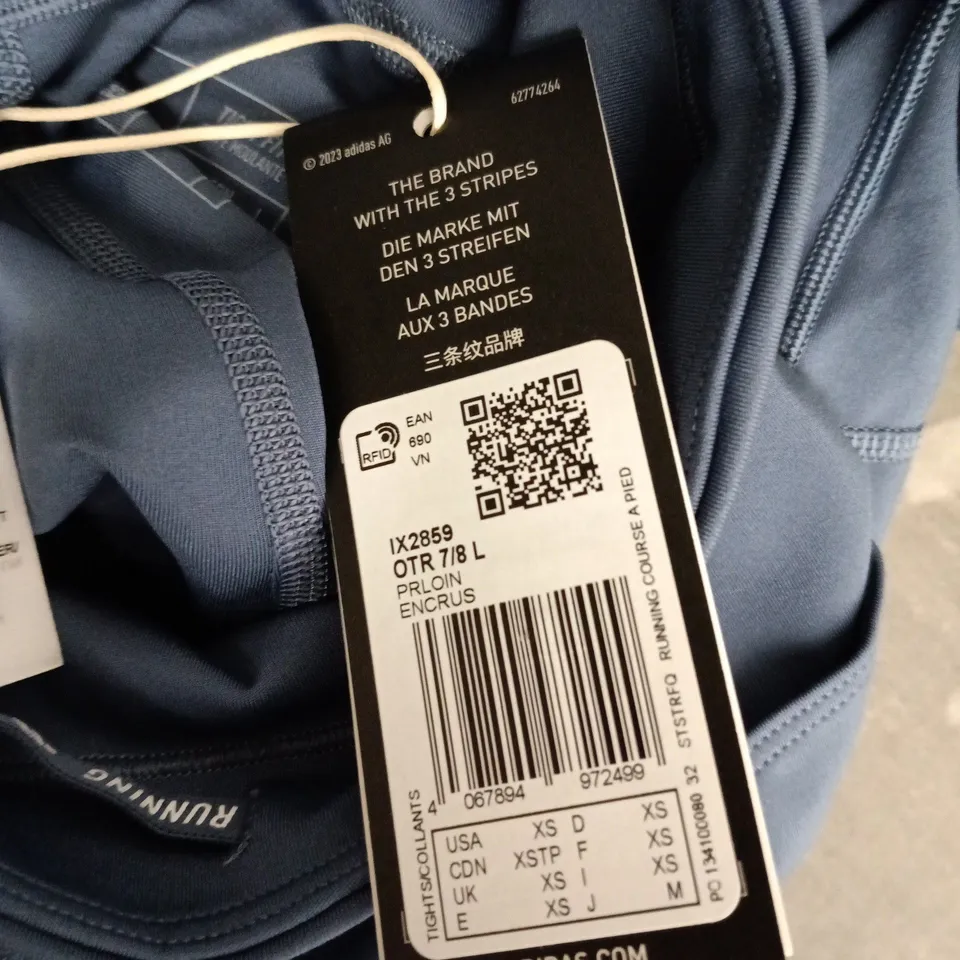 ADIDAS RUNNING AEROREADY LEGGINGS – NAVY, WOMEN'S UK XS