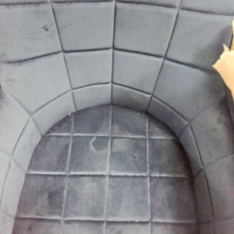 BOXED UNBRANDED BLUE PADDED DINING ROOM CHAIR 