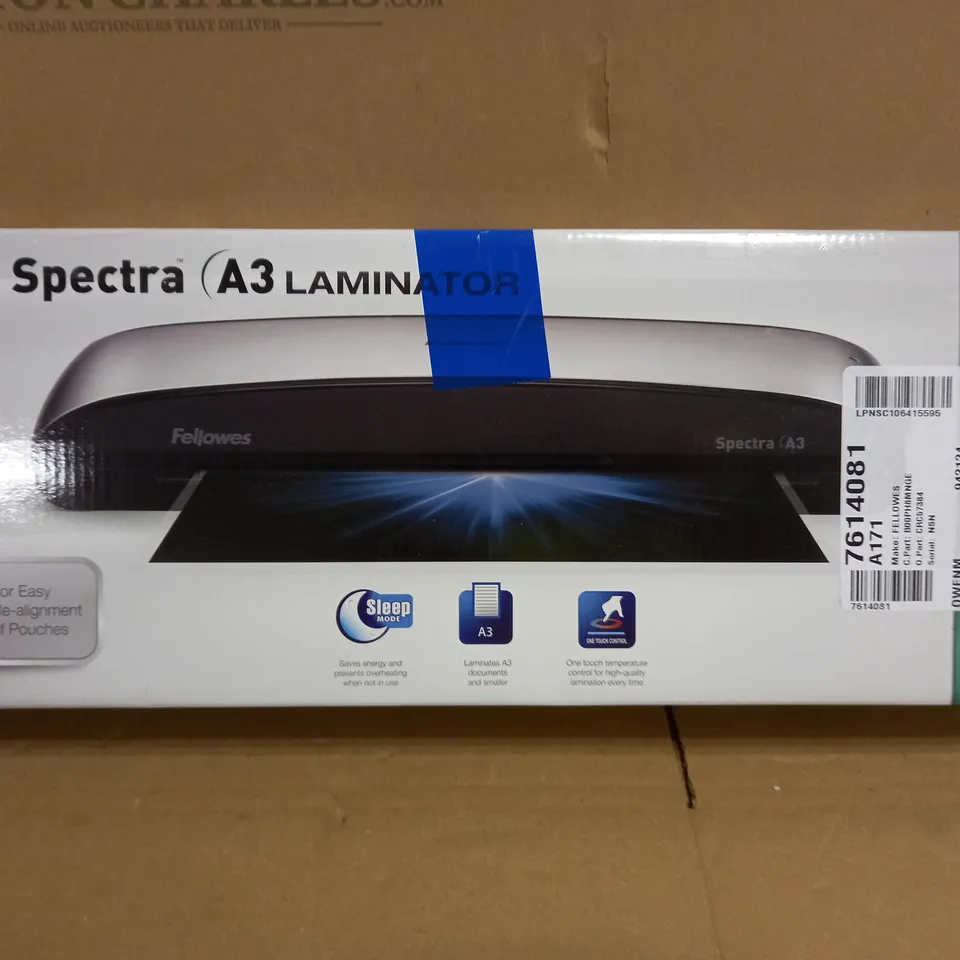 FELLOWES SPECTRA A3 LAMINATOR 