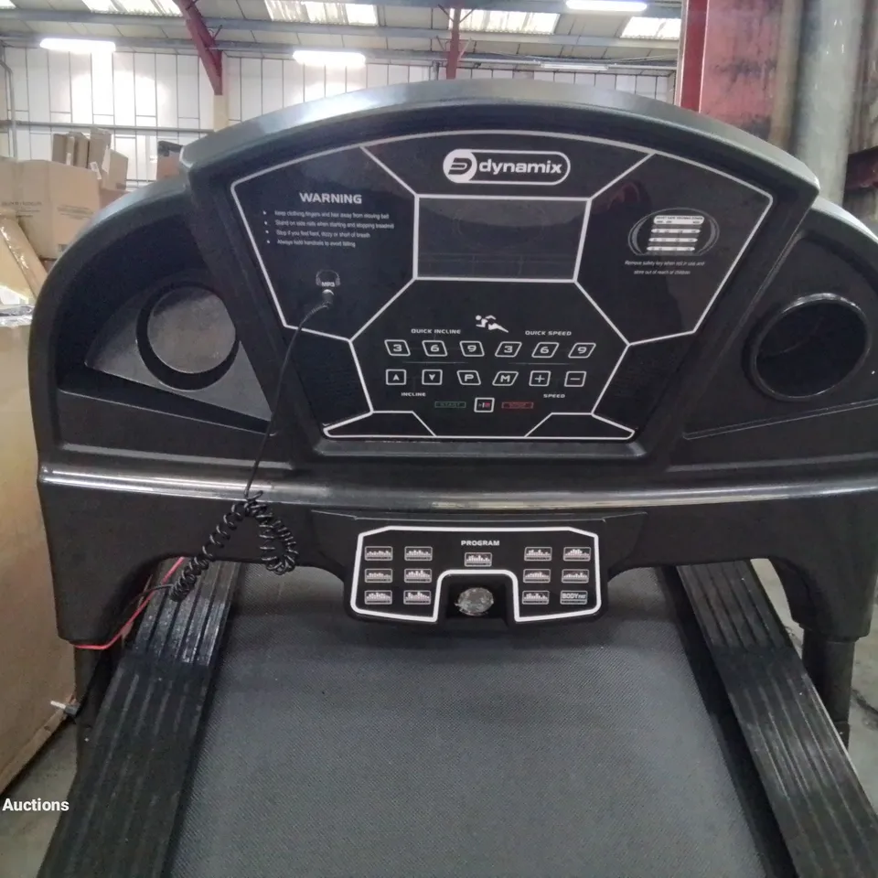 DYNAMIX T3000C MOTORISED TREADMILL WITH AUTO INCLINE  RRP £499.99