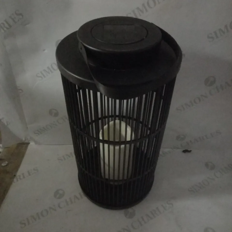 SMART SOLAR URBANE LANTERN LARGE BLACK RRP £19.99